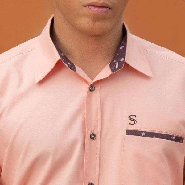 Alternative view of <b>CARLOS</b>. Camisa semiformal manga larga, 100% algodón.